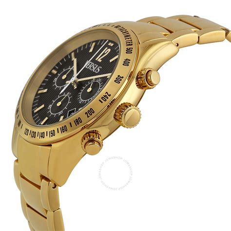 versus versace chronograph|versace watch price.